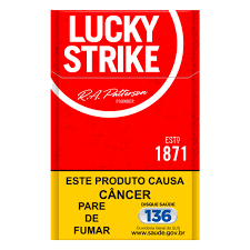 CIGARRO LUCKY STRIKE PATTERSON RED