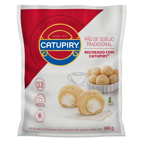 PAO DE QUEIJO CATUPIRY 390G
