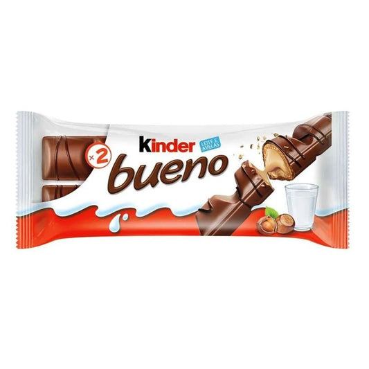KINDER BUENO C/ 2 BARRAS 43G