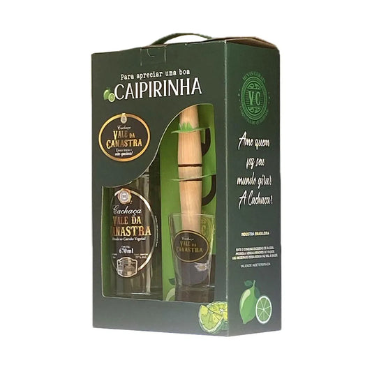 ARQUIVADO KIT CACHACA VALE DA CANASTRA CAIPIRINHA