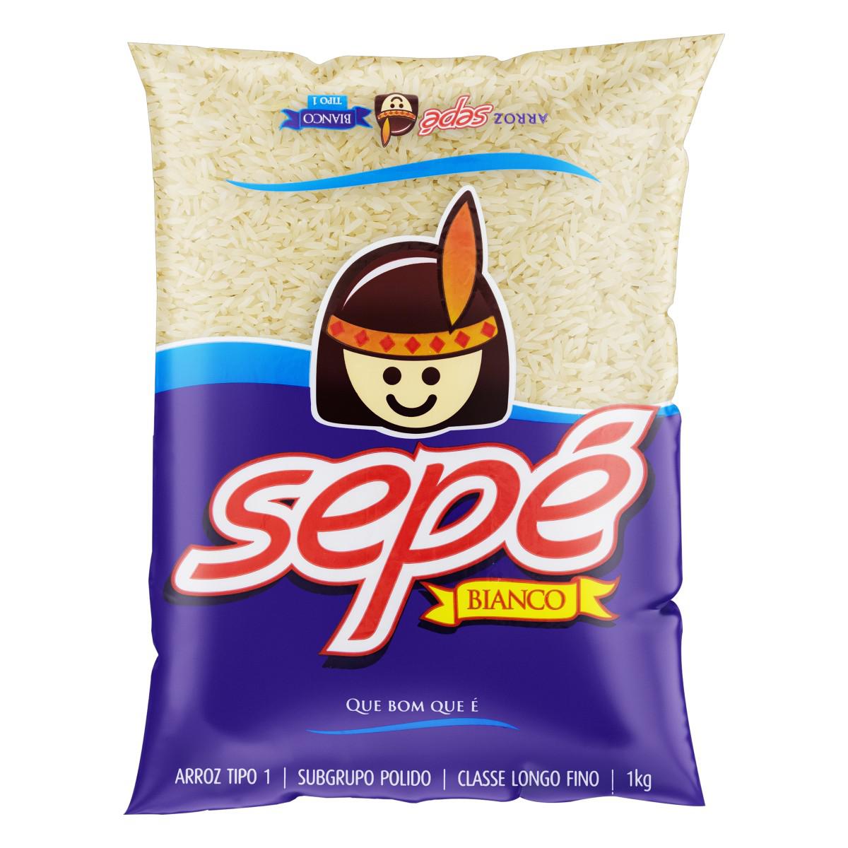 ARROZ BRANCO SEPE 1KG