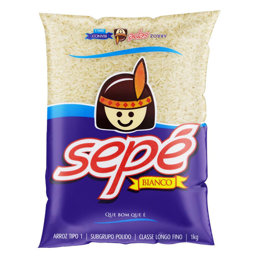 ARROZ BRANCO SEPE 1KG