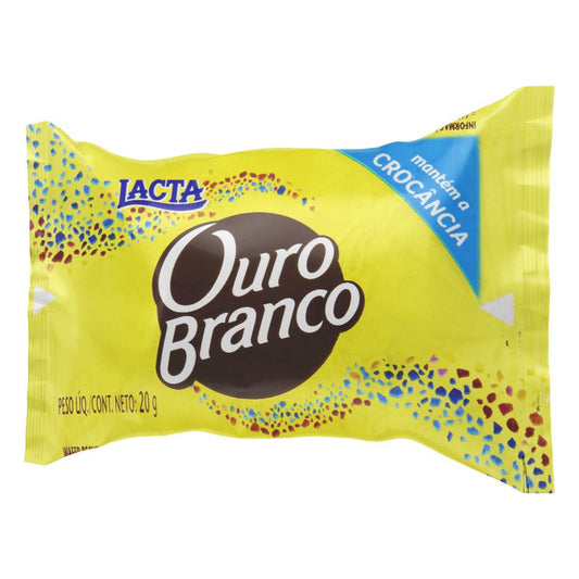 WAFER OURO BRANCO 20G
