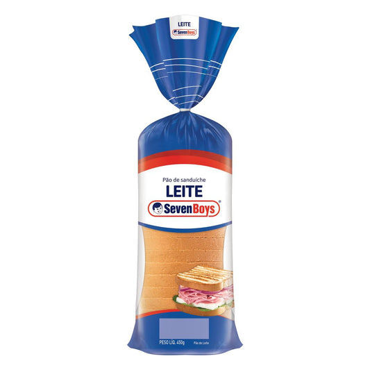 PAO DE FORMA SEVEN BOYS LEITE 450G