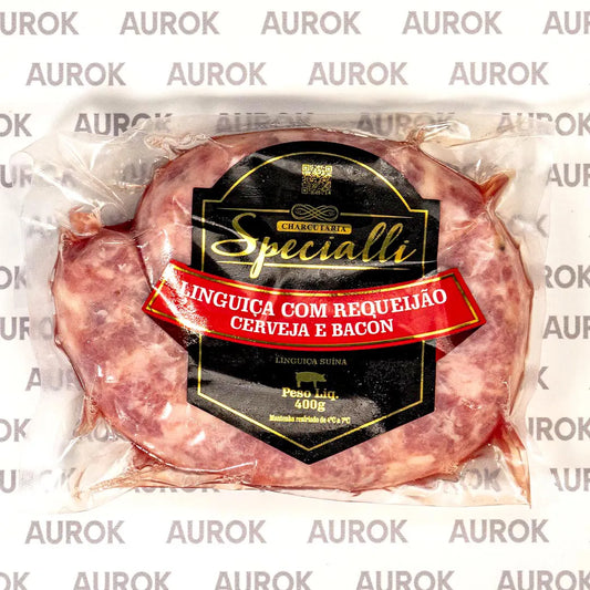 LINGUICA SUINA TREM BOM REQUEIJAO E CERVEJA 400G