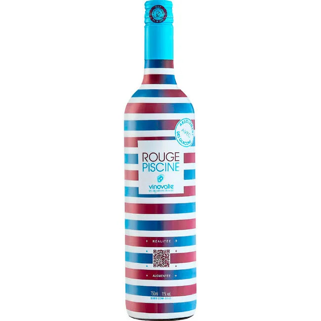 VINHO ROUGE PISCINE TINTO MEIO SECO  750 ML