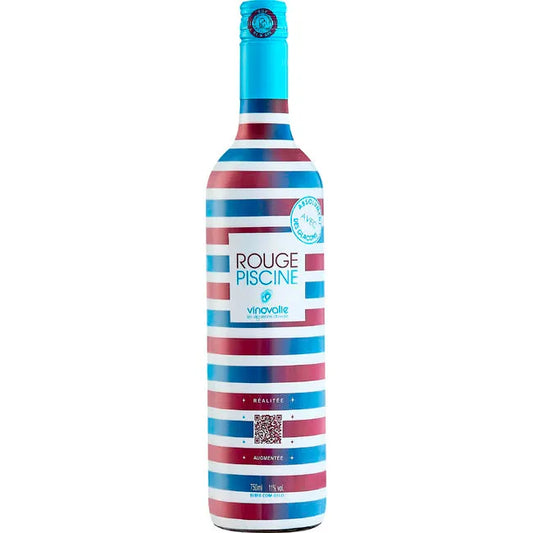 VINHO ROUGE PISCINE TINTO MEIO SECO  750 ML