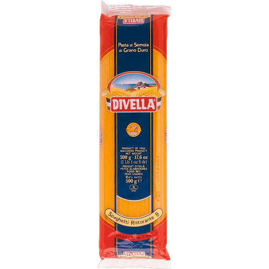 MACARRAO DIVELLA  SPAGHETTI RISTORANTE  500GR