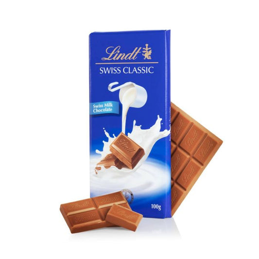CHOCOLATE LINDT AO LEITE 100G