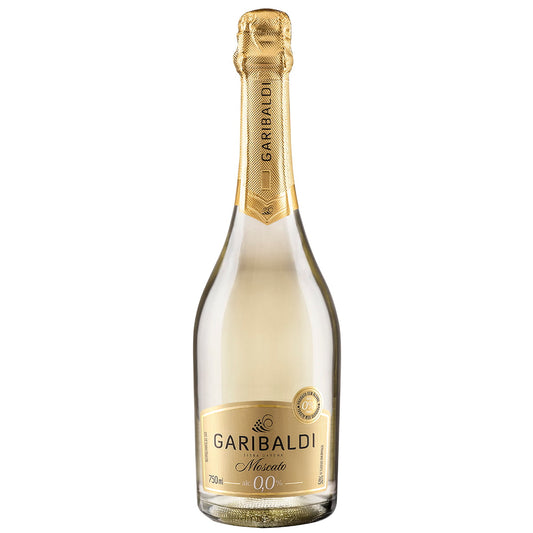 ESPUMANTE GARIBALDI MOSCATO ZERO ALCOOL 750 ML