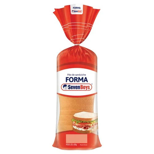 PAO DE FORMA SEVEN BOYS  450G