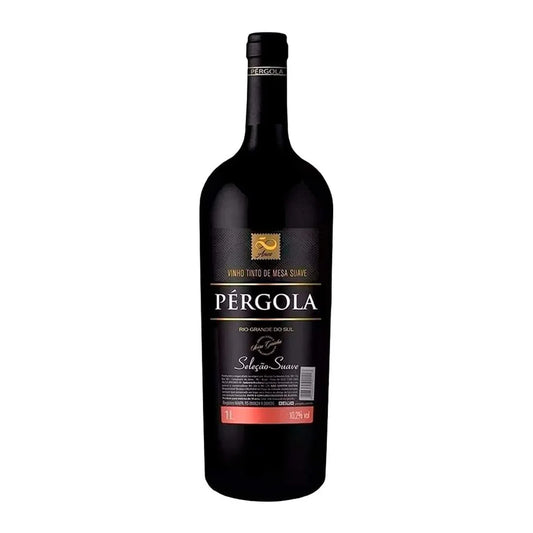 VINHO PERGOLA TINTO SUAVE 1 LITRO