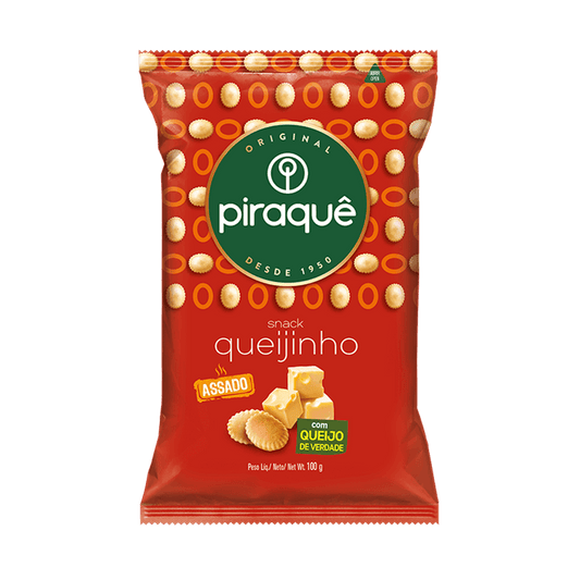 BISCOITO PIRAQUE SALGADINHO QUEIJINHO