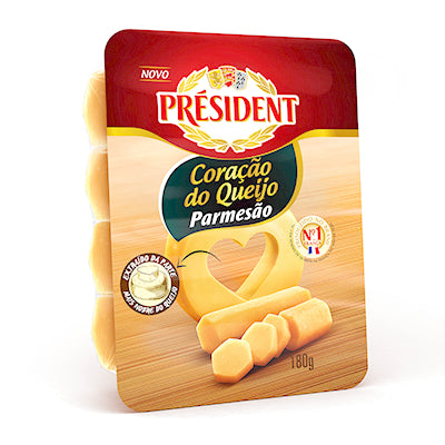 QUEIJO PARMESAO CILINDRO  PRESIDENT 180GR