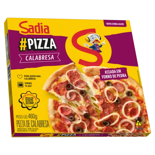 PIZZA SADIA DE CALABRESA 460GR