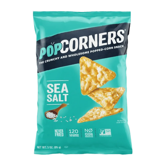 POP CORNERS SEA SALT 57G