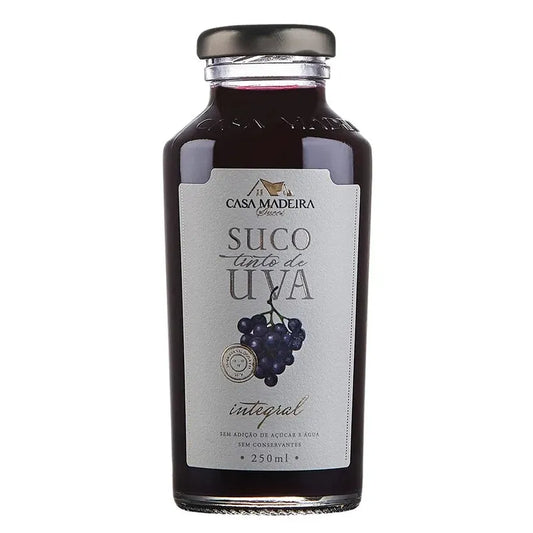 SUCO UVA INTEGRAL CASA MADEIRA 250 ML
