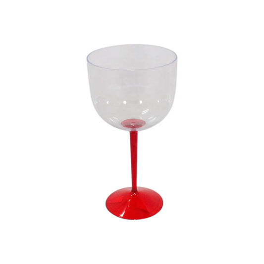 TACA DE GIN VERMELHO 580ML BICOLOR BASE