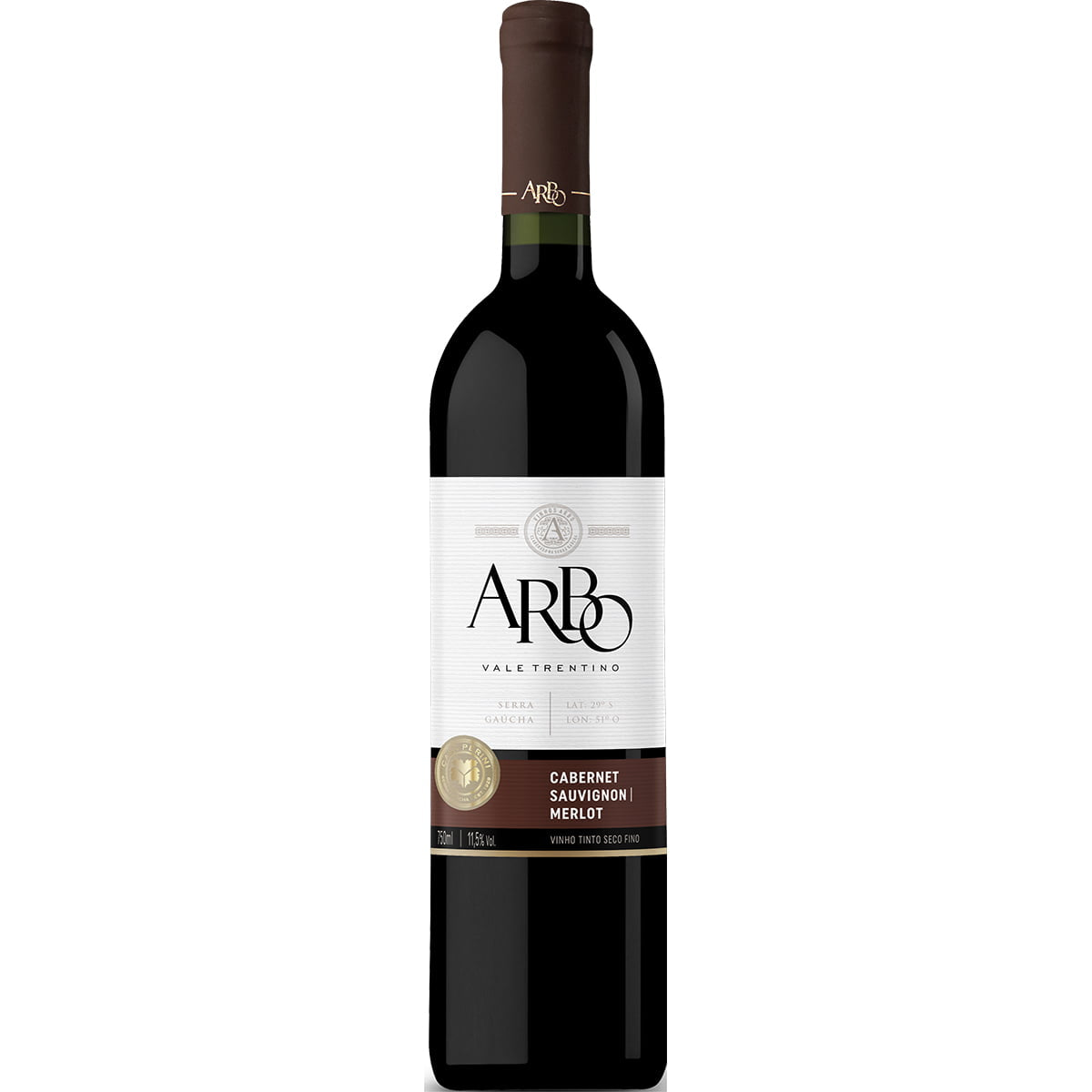 VINHO CASA PERINI ARBO CARBENET SAUVIG E MERLOT 750 ML