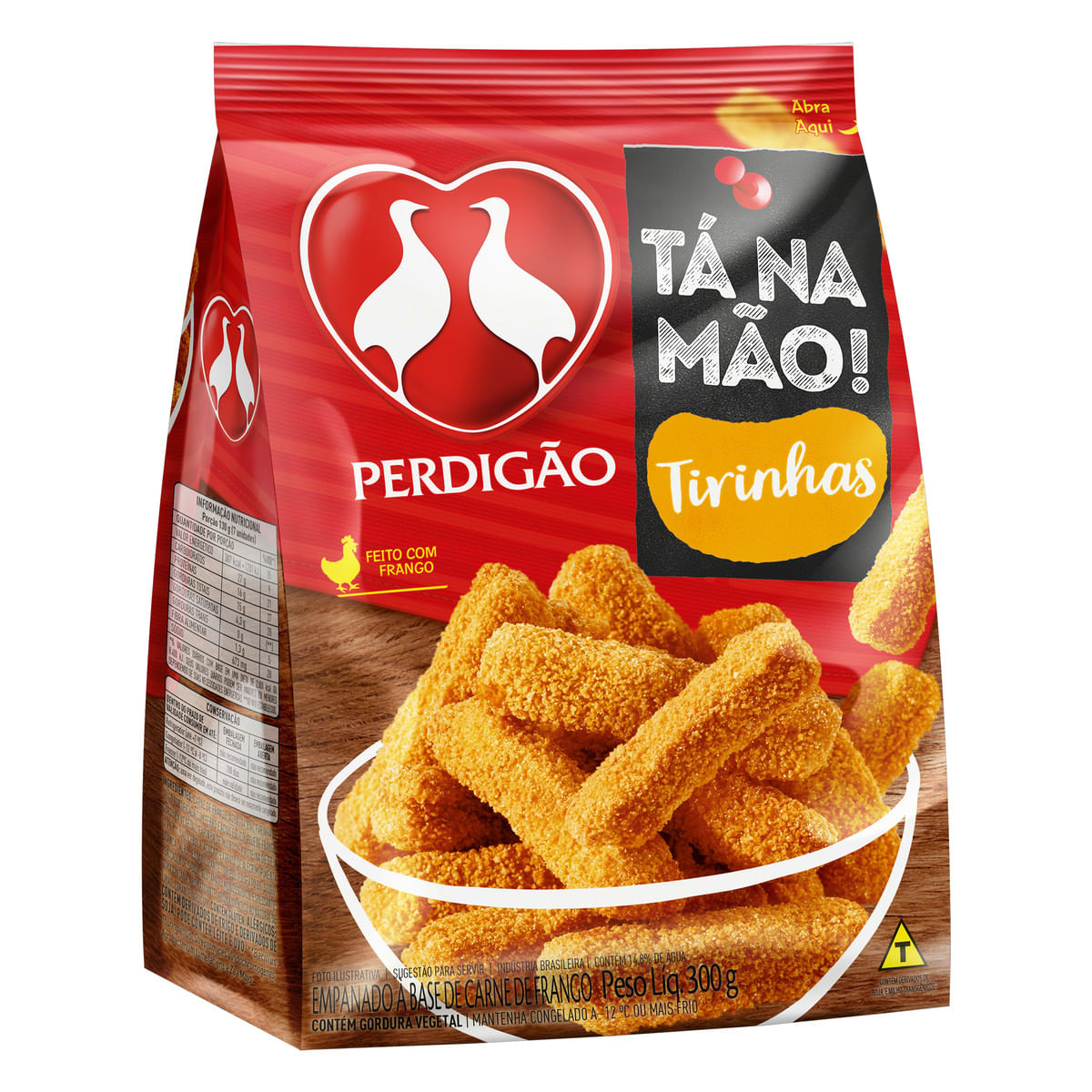 NUGGETS FGO TIRINHAS PERDIGAO 300G