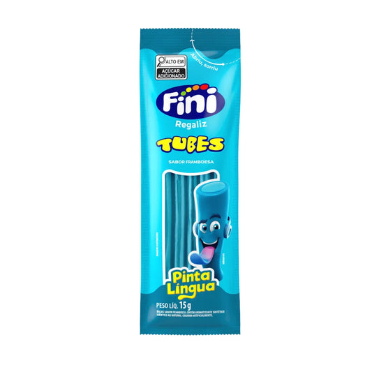 BALA FINI TUBES FRAMBOESA  15GRS