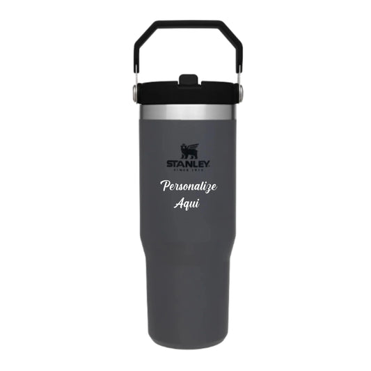 GARRAFA TERMICA TUMBLER  STANLEY CINZA 887ML