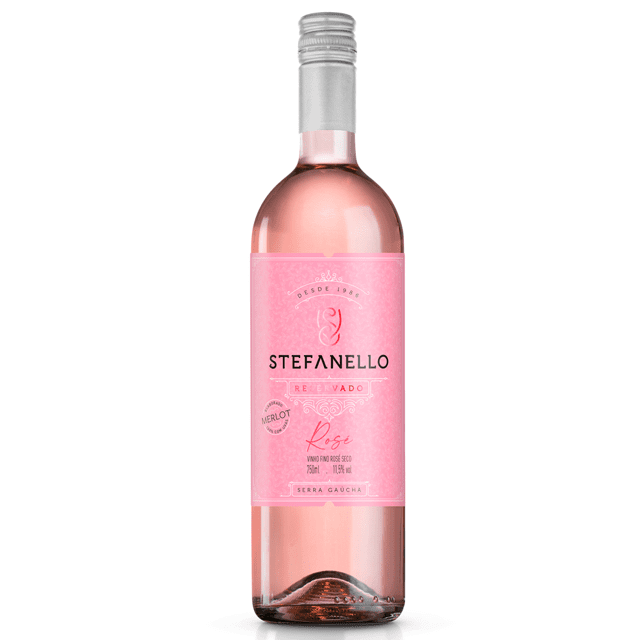 VINHO STEFANELLO ROSE 750ML