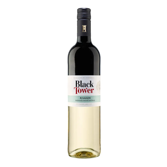VINHO BLACK TOWER RIVANER BRANCO 750 ML
