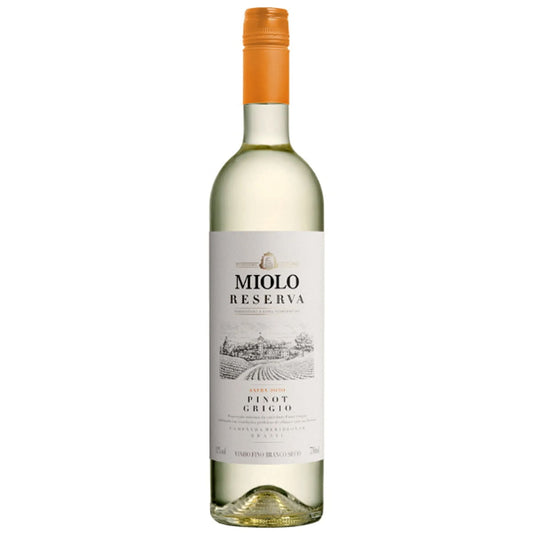 VINHO MIOLO PINOT GRIGIO BRANCO SECO 750 ML