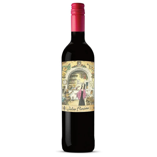 VINHO JULIA FLORISTA TINTO MEIO SECO 750 ML