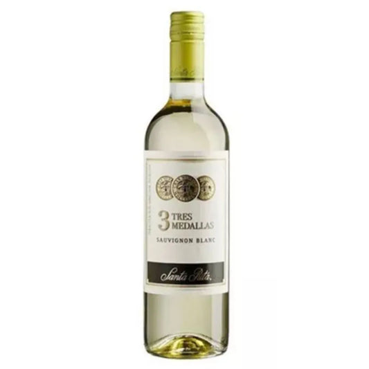 VINHO TRES MEDALLAS SANTA RITA SAUVIG. BLA 750 ML
