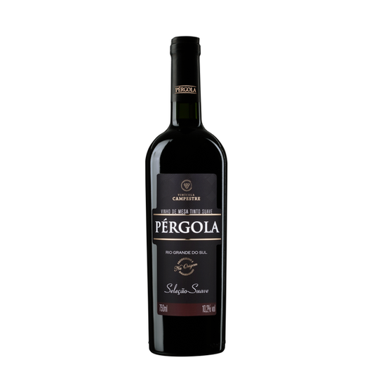 VINHO PERGOLA TINTO SUAVE 750 ML