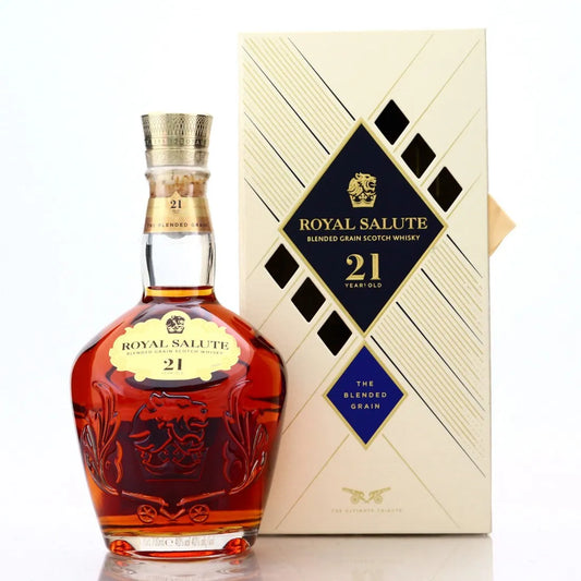 WHISKY ROYAL SALUTE 21 ANOS THE BLENDED GRAIN 700ML