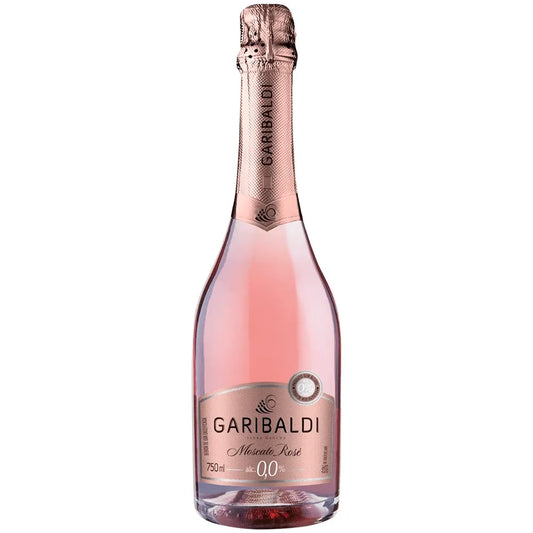 ESPUMANTE GARIBALDI MOSCATO ROSE SEM ALCOOL 750 ML
